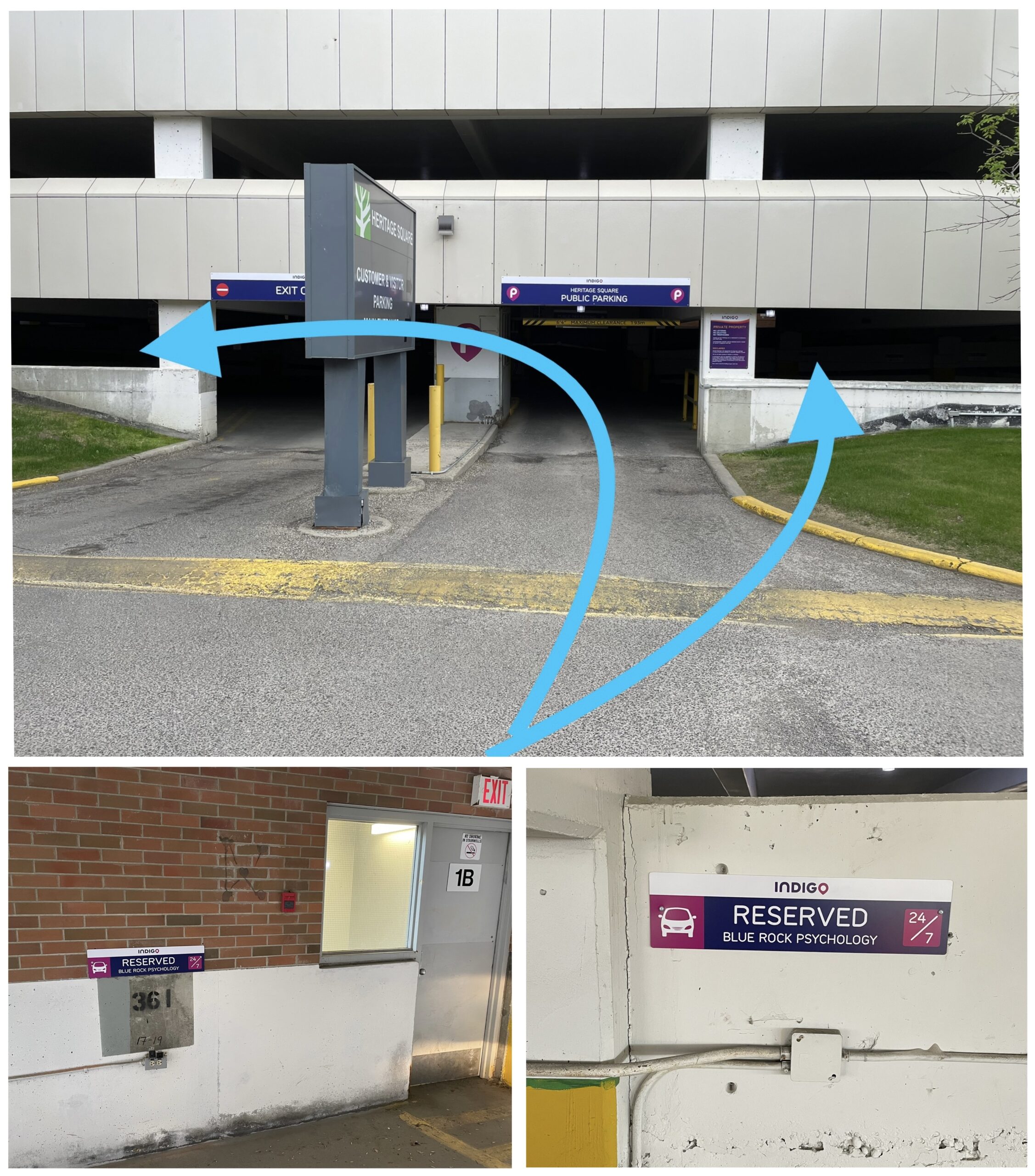 Parking spots